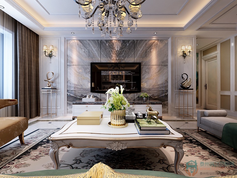 139平米三居室設(shè)計(jì)說(shuō)明，7萬(wàn)元裝修的歐式風(fēng)格有什么效果？